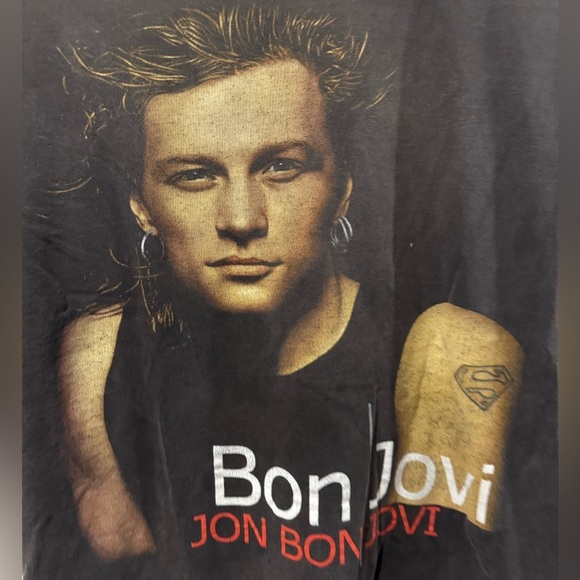 Vintage Jon Bon Jovi Concert T-Shirt - Picture 4 of 7
